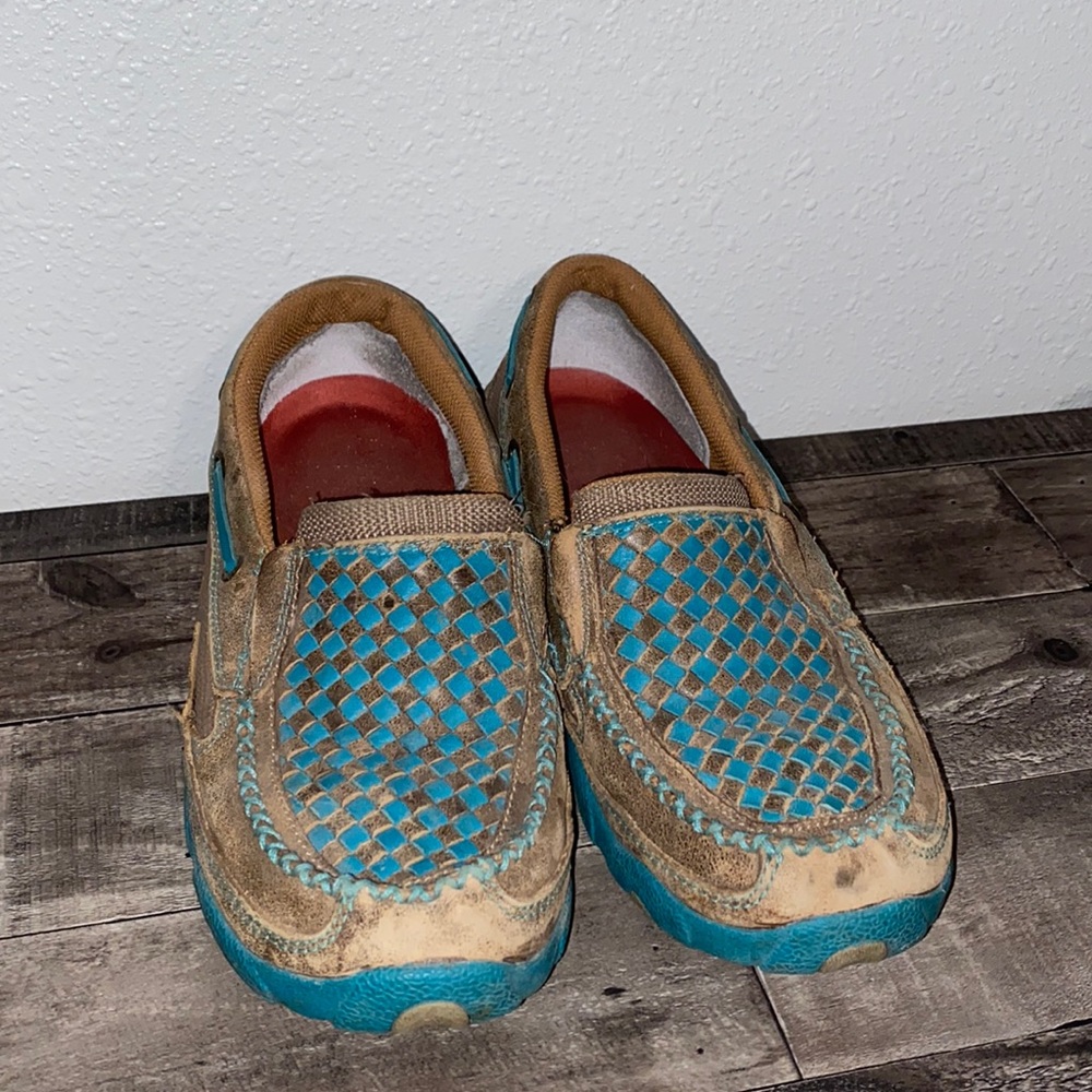 Twisted X Checker Slip On’s